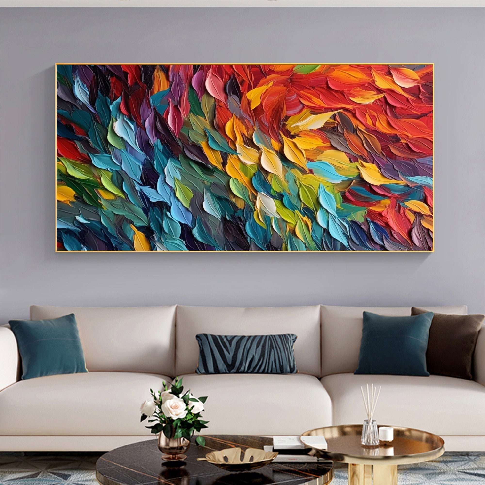 Silent Symphony — The Vibrance of Abstract Texture
