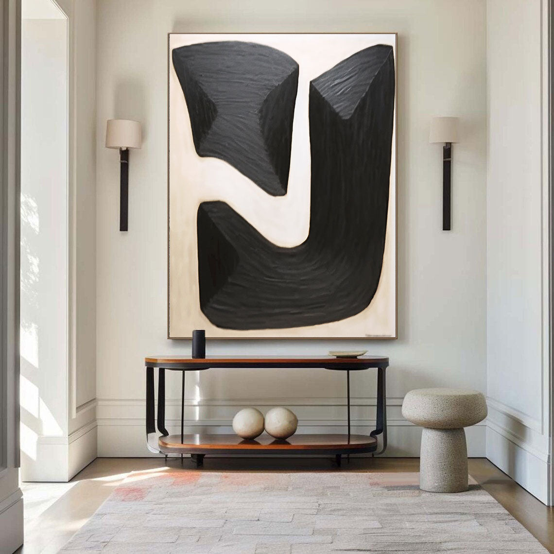 Monumental Shapes Canvas Art