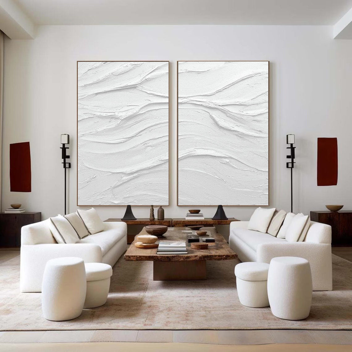 Waves of Serenity Diptych