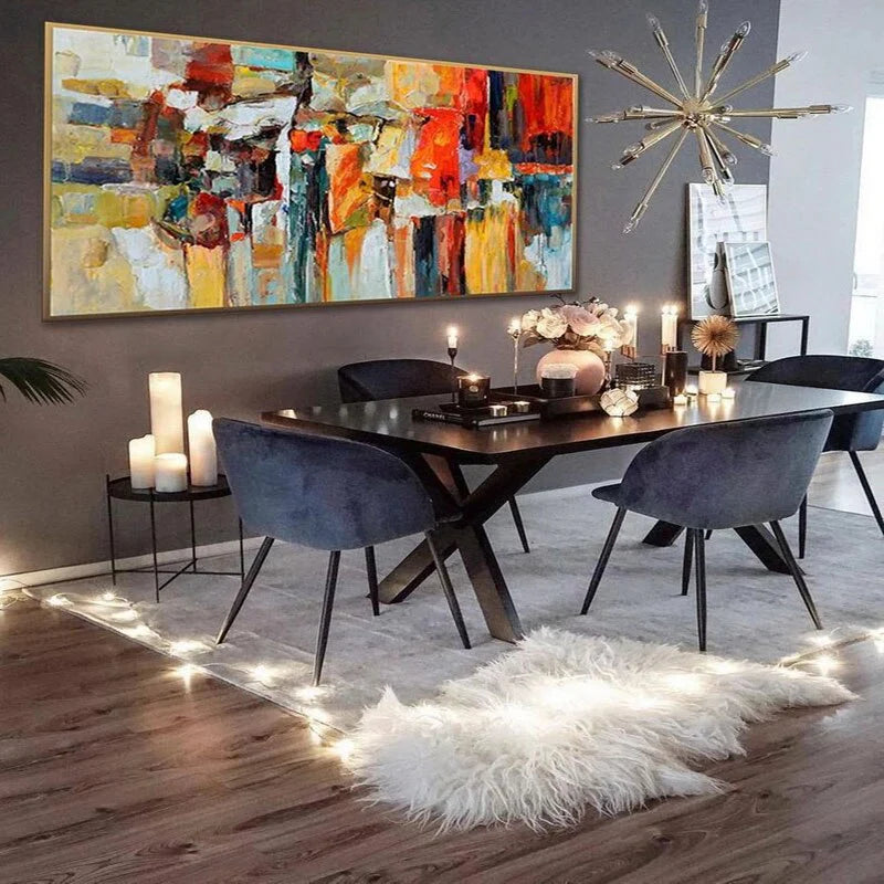 Whispering Tides Abstract Art