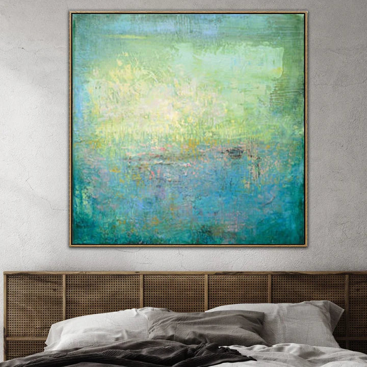 Tranquil Reflections: Lake Surface