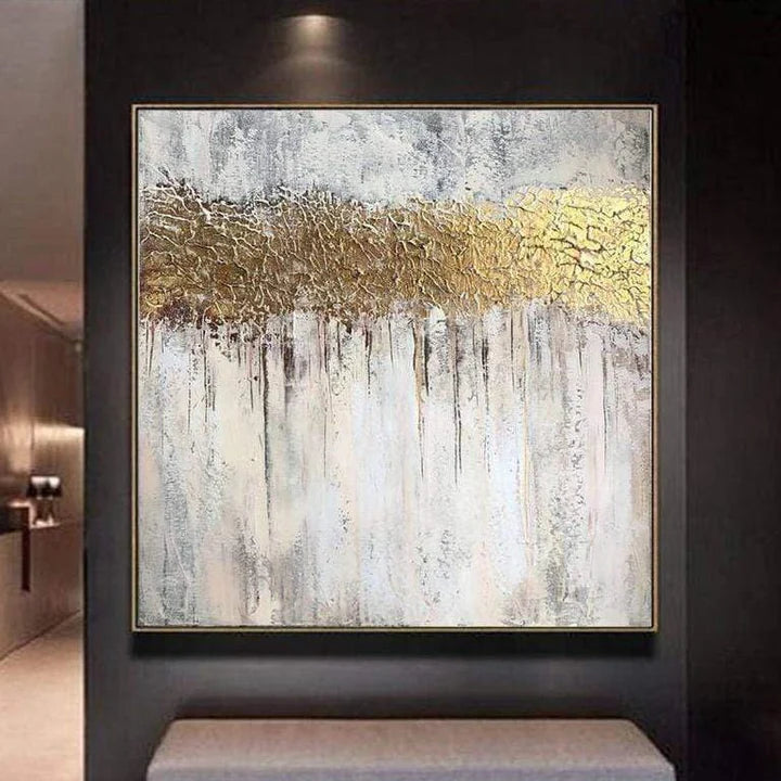Golden Dream: Ethereal Abstract