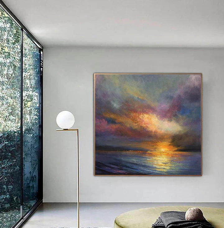 Radiance of Dusk Abstract Art