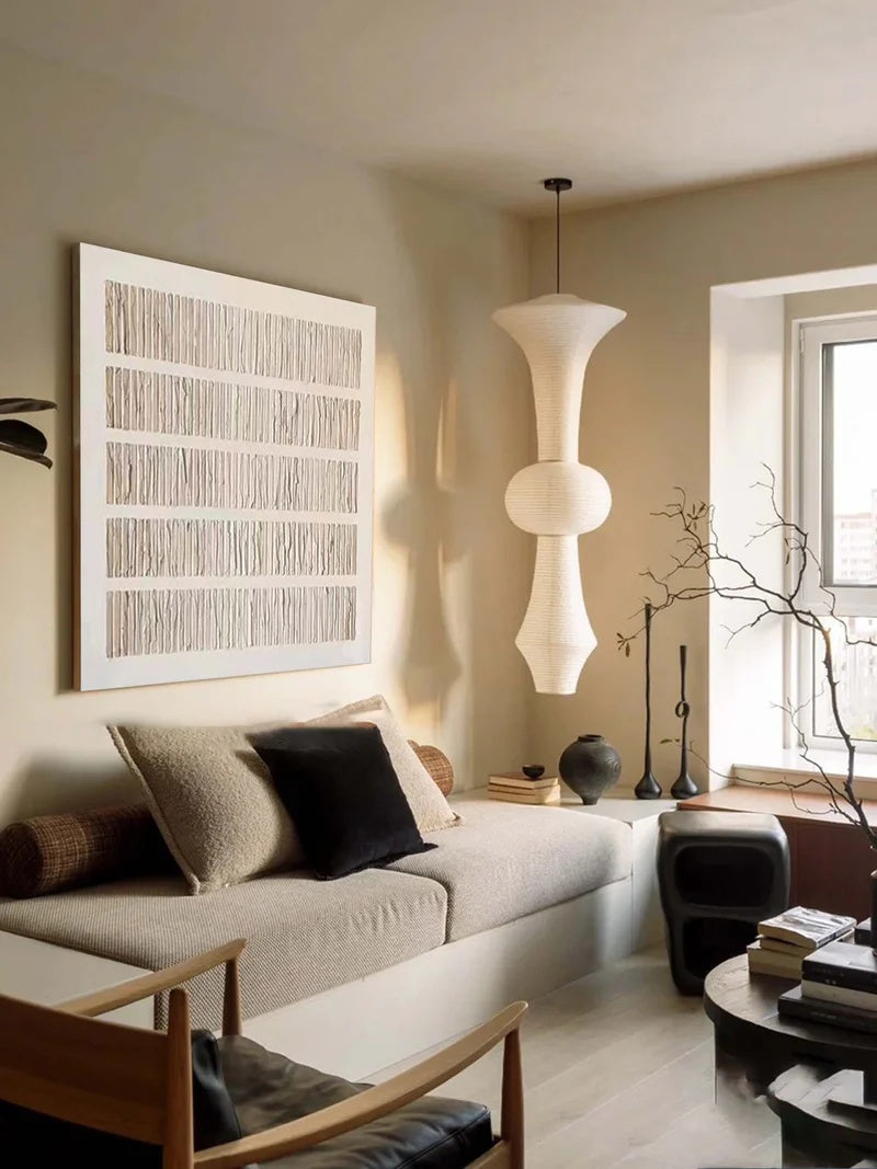 Minimalist Textured Abstract Wall Art – Quiet Alignment#AB14106