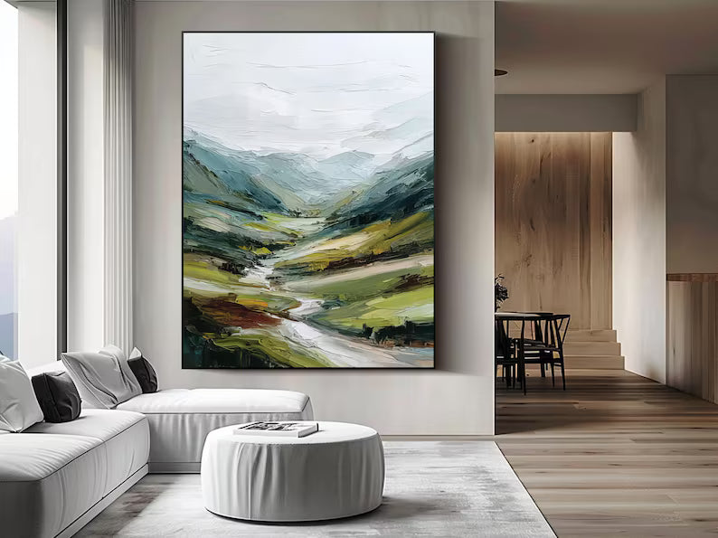 Path Through the Highlands – Acoustic Landscape Wall Art#yy260623021