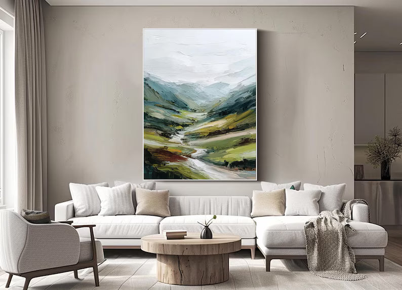 Path Through the Highlands – Acoustic Landscape Wall Art#yy260623021
