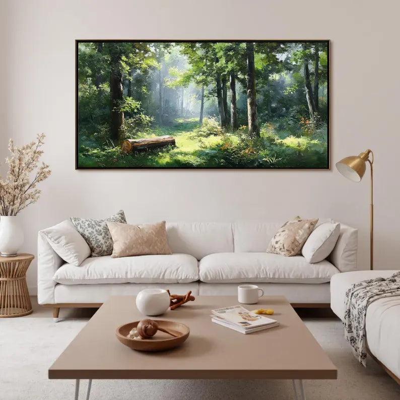 Forest After Rain – Acoustic Landscape Wall Art#yy260623029