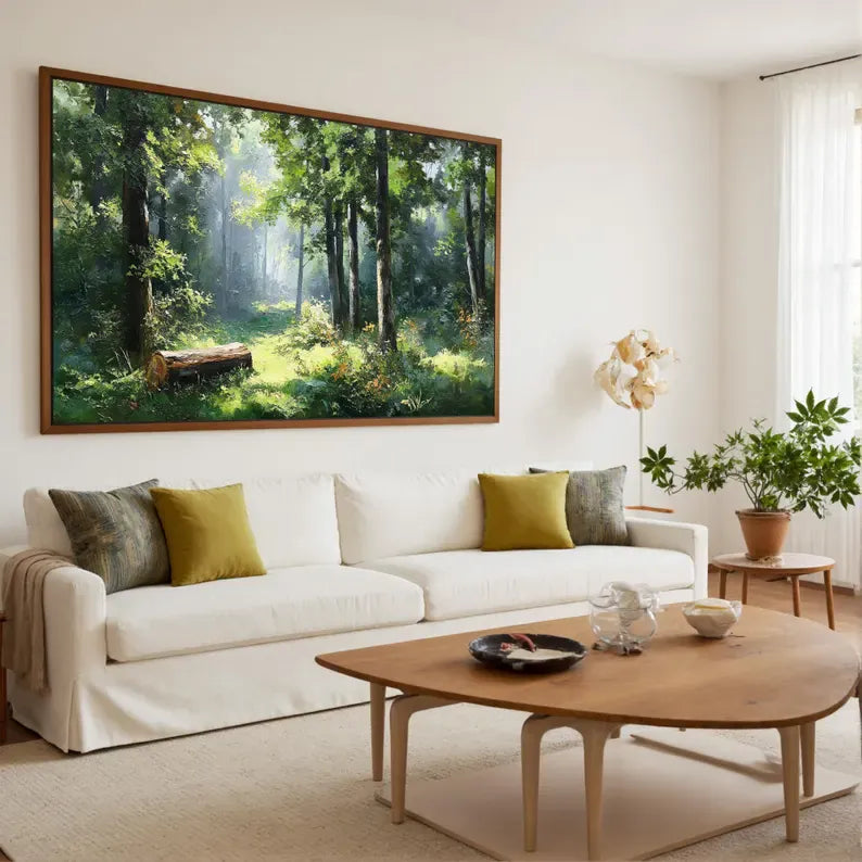 Forest After Rain – Acoustic Landscape Wall Art#yy260623029