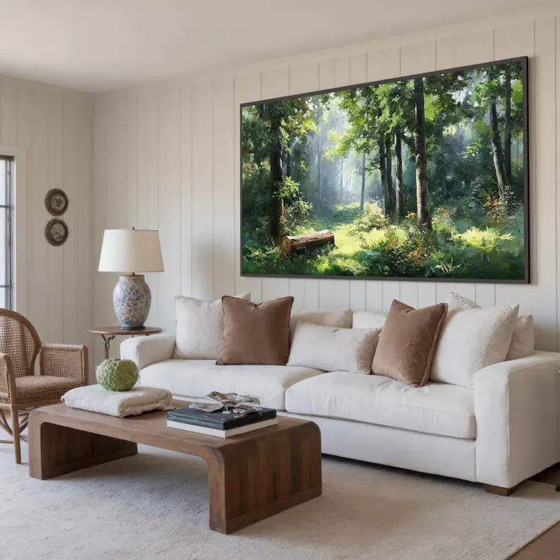 Forest After Rain – Acoustic Landscape Wall Art#yy260623029