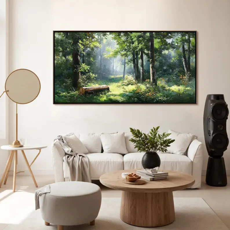 Forest After Rain – Acoustic Landscape Wall Art#yy260623029