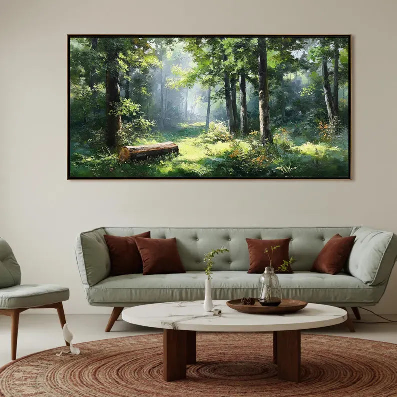 Forest After Rain – Acoustic Landscape Wall Art#yy260623029