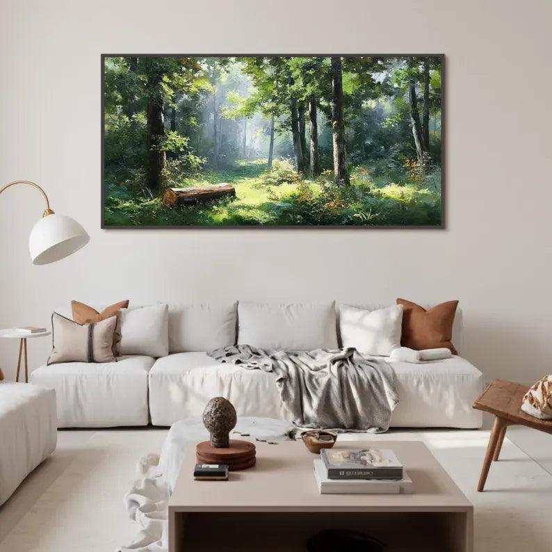 Forest After Rain – Acoustic Landscape Wall Art#yy260623029