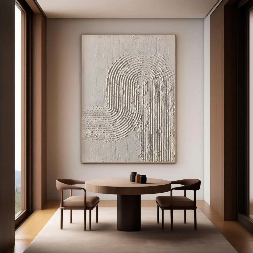 Arc Texture-Organic Flow Minimalist Texture Abstract Wall Art - artextured