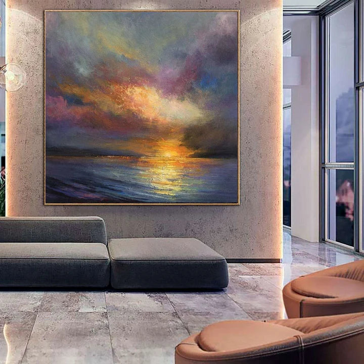 Radiance of Dusk Abstract Art