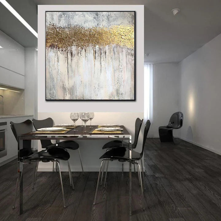 Golden Dream: Ethereal Abstract
