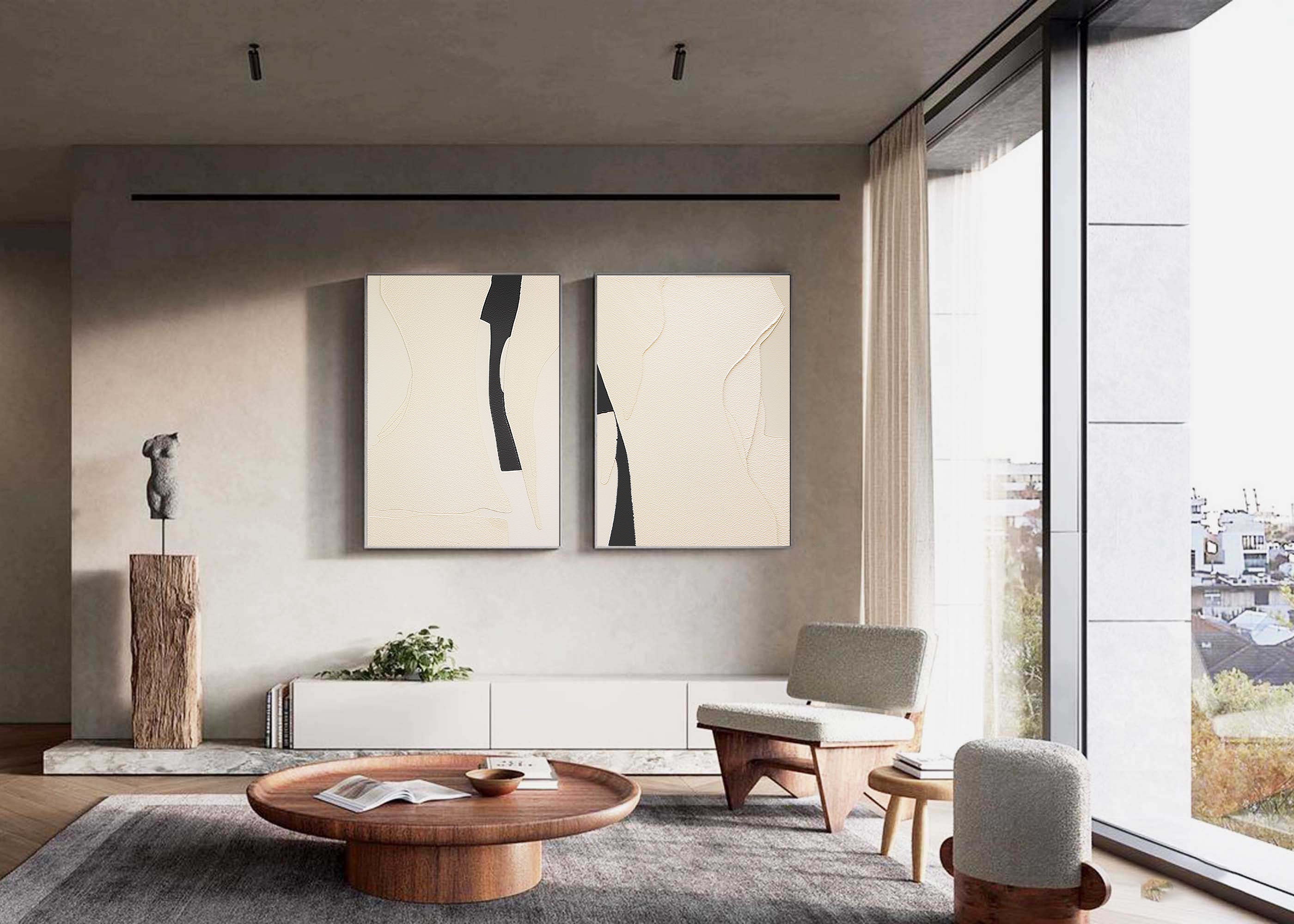 Modern Silhouettes SET OF 2