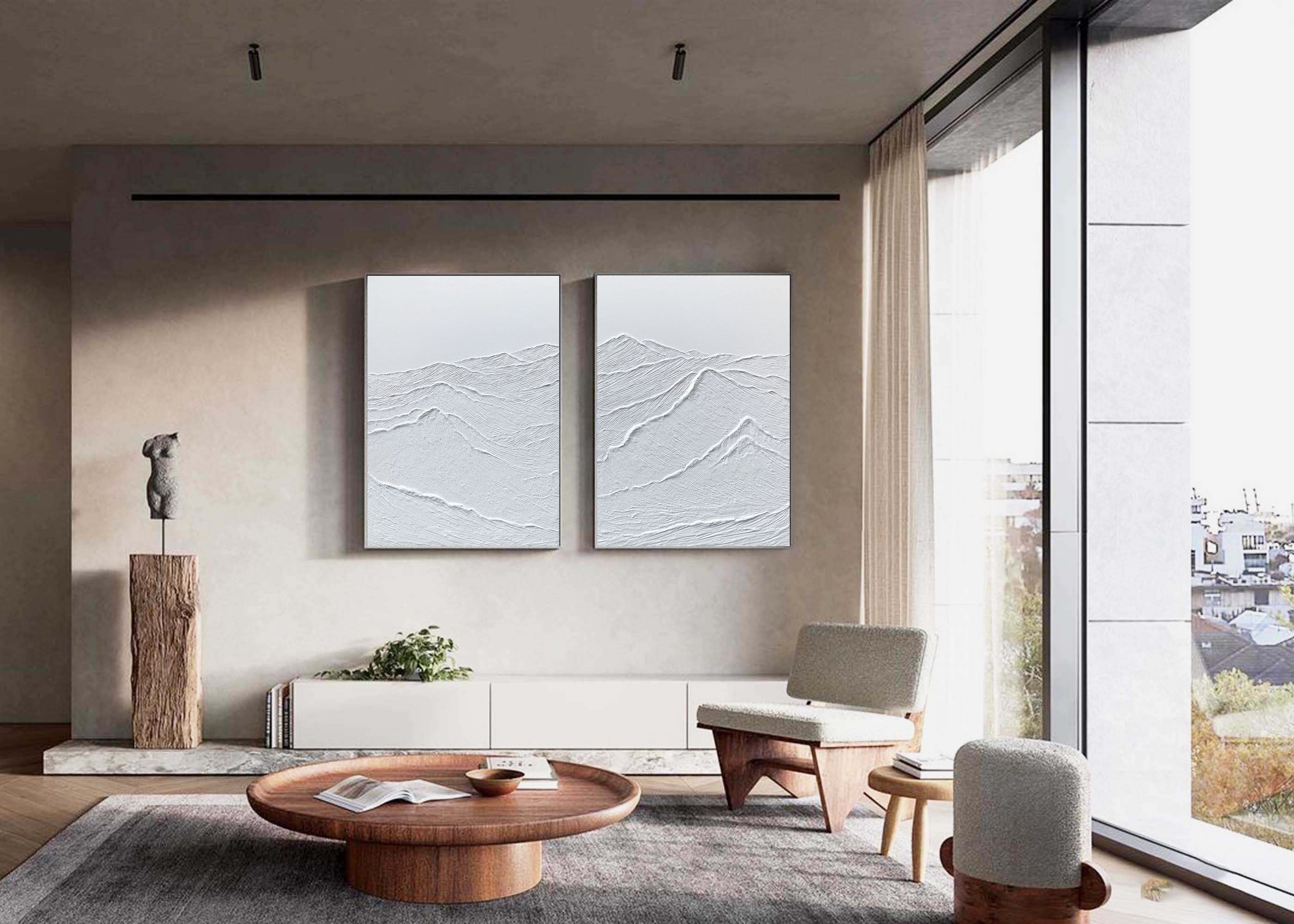 Tranquil Peaks Wall Art Set OF 2
