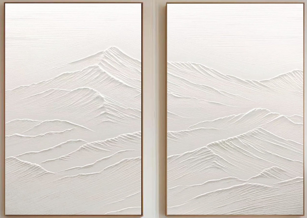 Ethereal Peaks Diptych SET OF 2