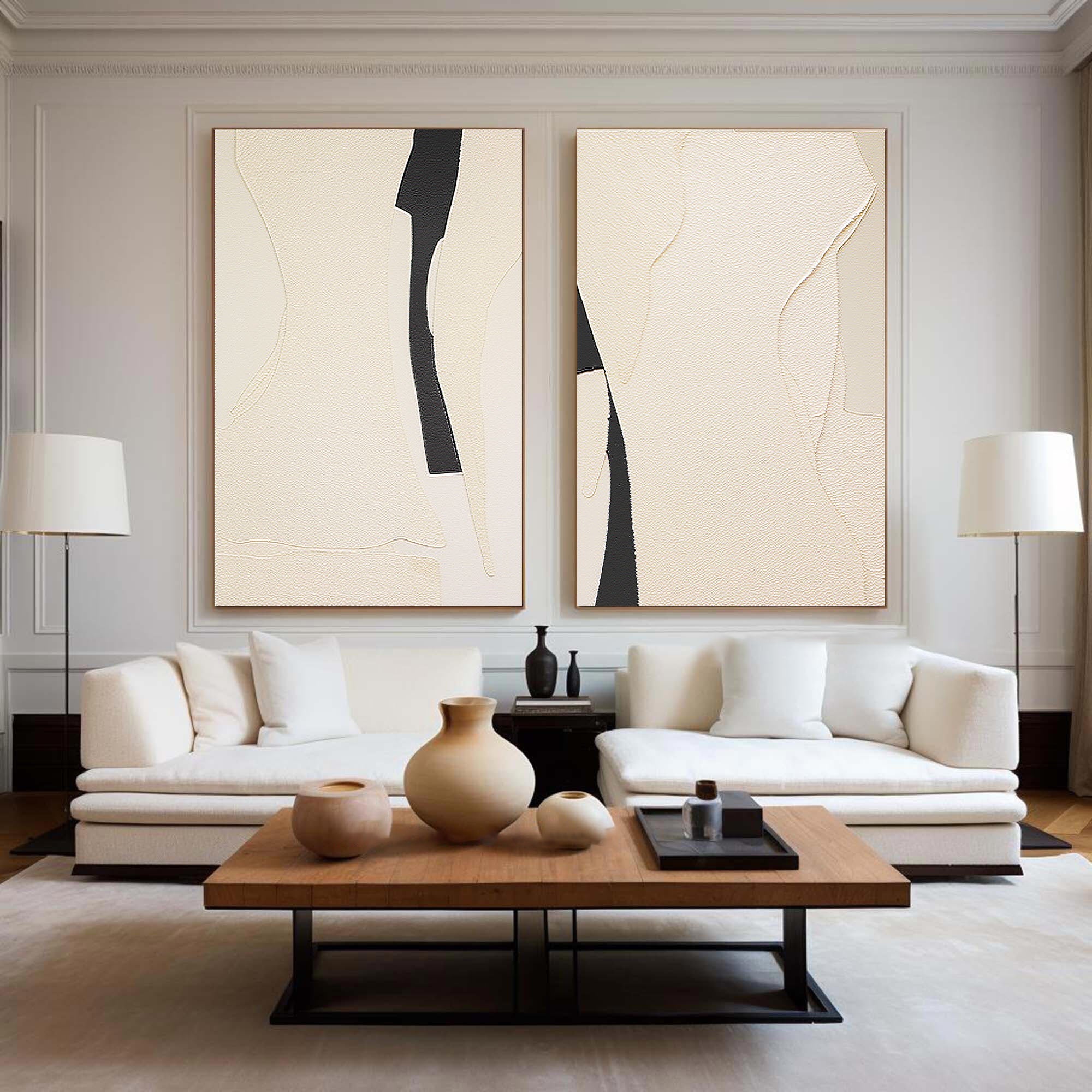 Modern Silhouettes SET OF 2
