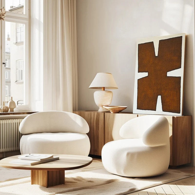 Primitive Balance-Textured Abstract Wall Art#AB14137