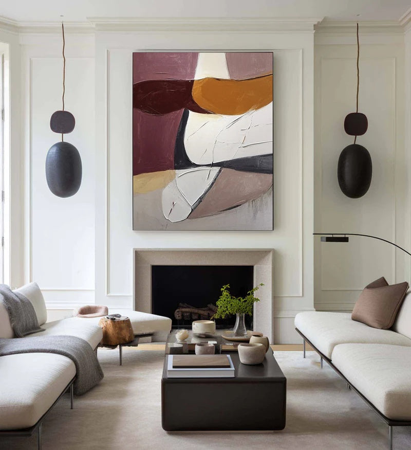 Balanced Forms-Handcrafted Abstract Wall Art#AB14140