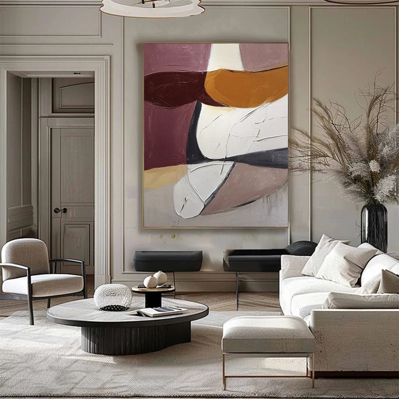 Balanced Forms-Handcrafted Abstract Wall Art#AB14140
