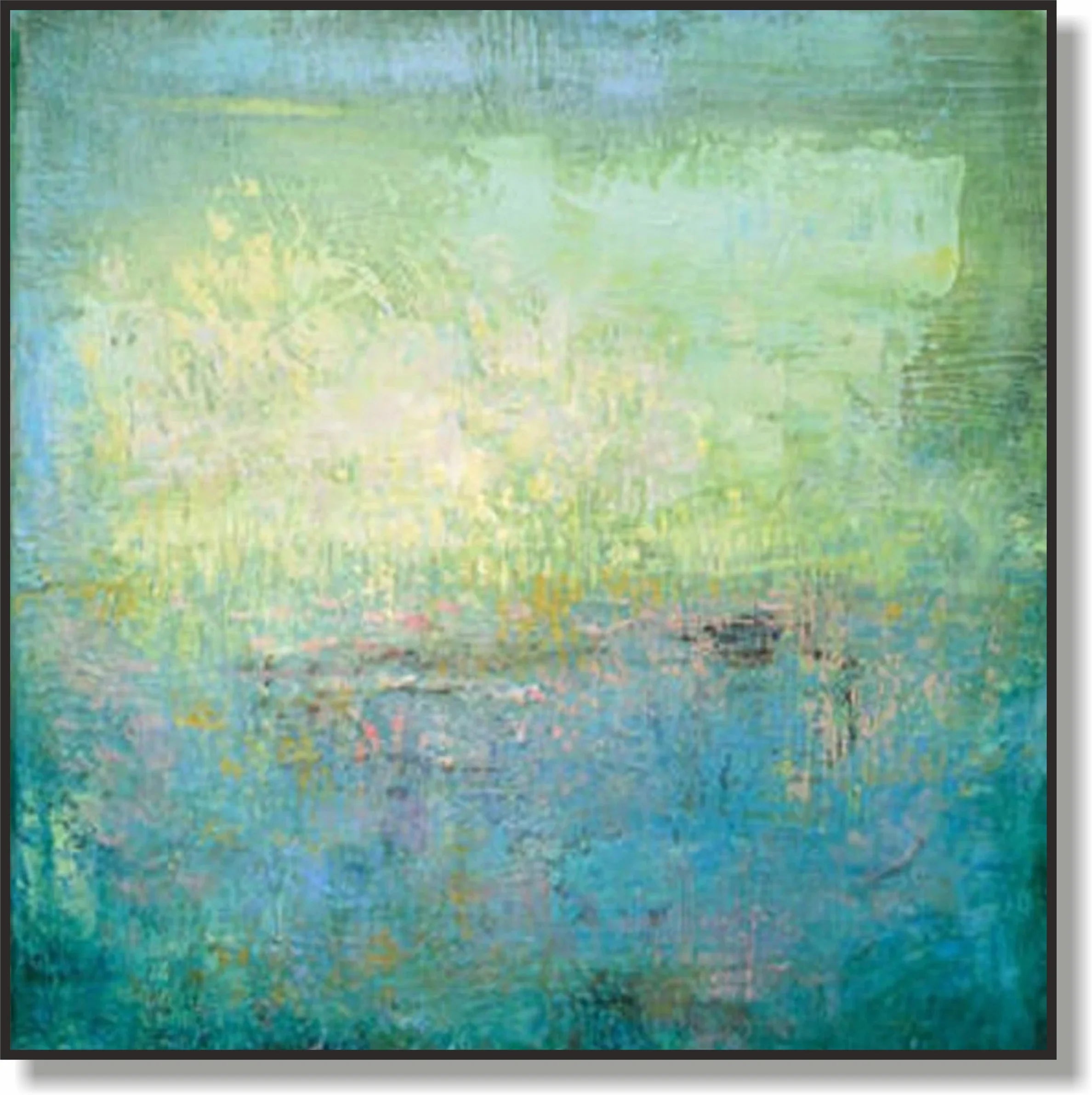 Tranquil Reflections: Lake Surface