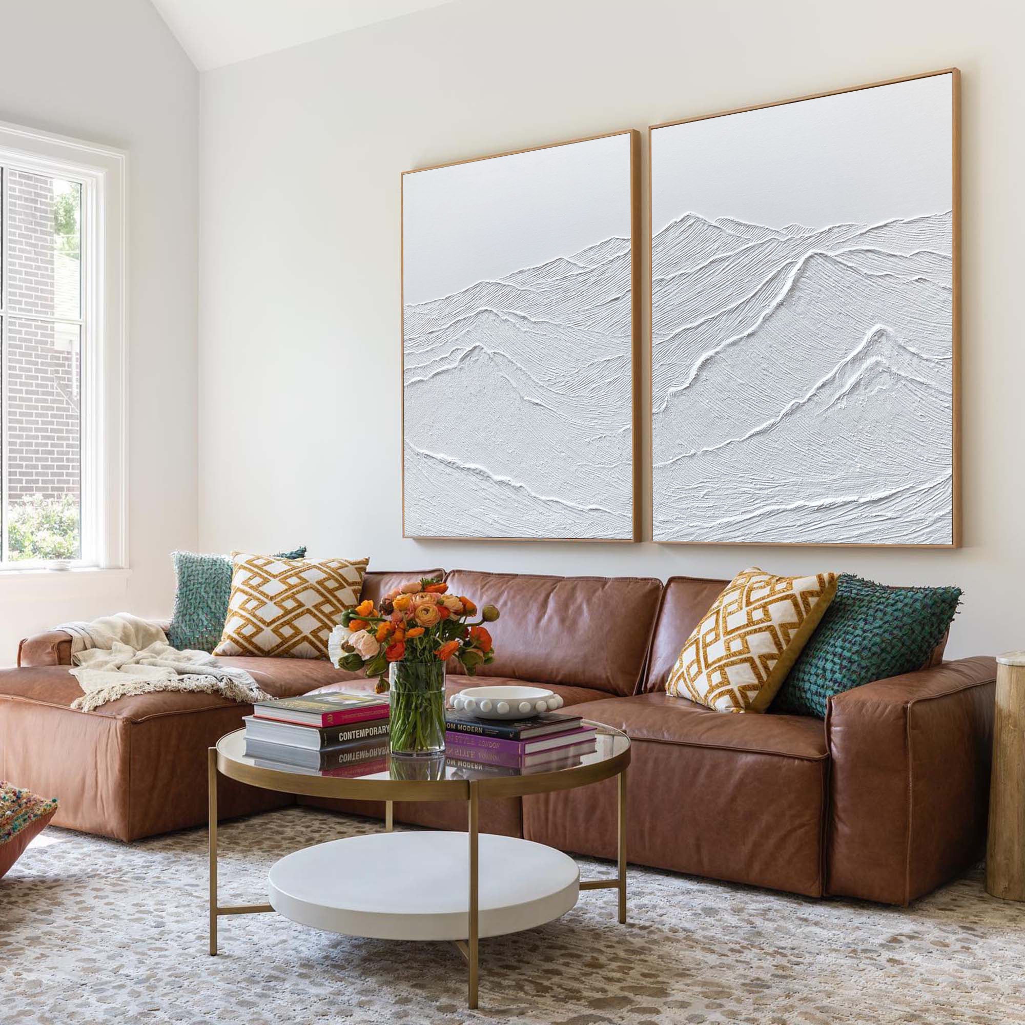 Tranquil Peaks Wall Art Set OF 2