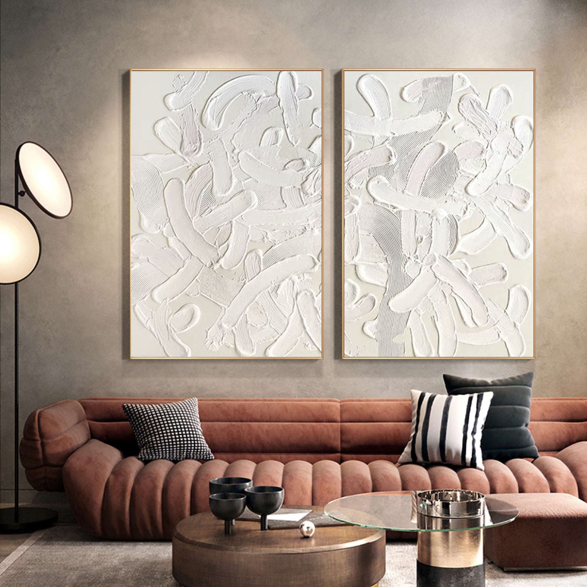 Abstract Tranquility Painting SET OF 2 #AVG 01101