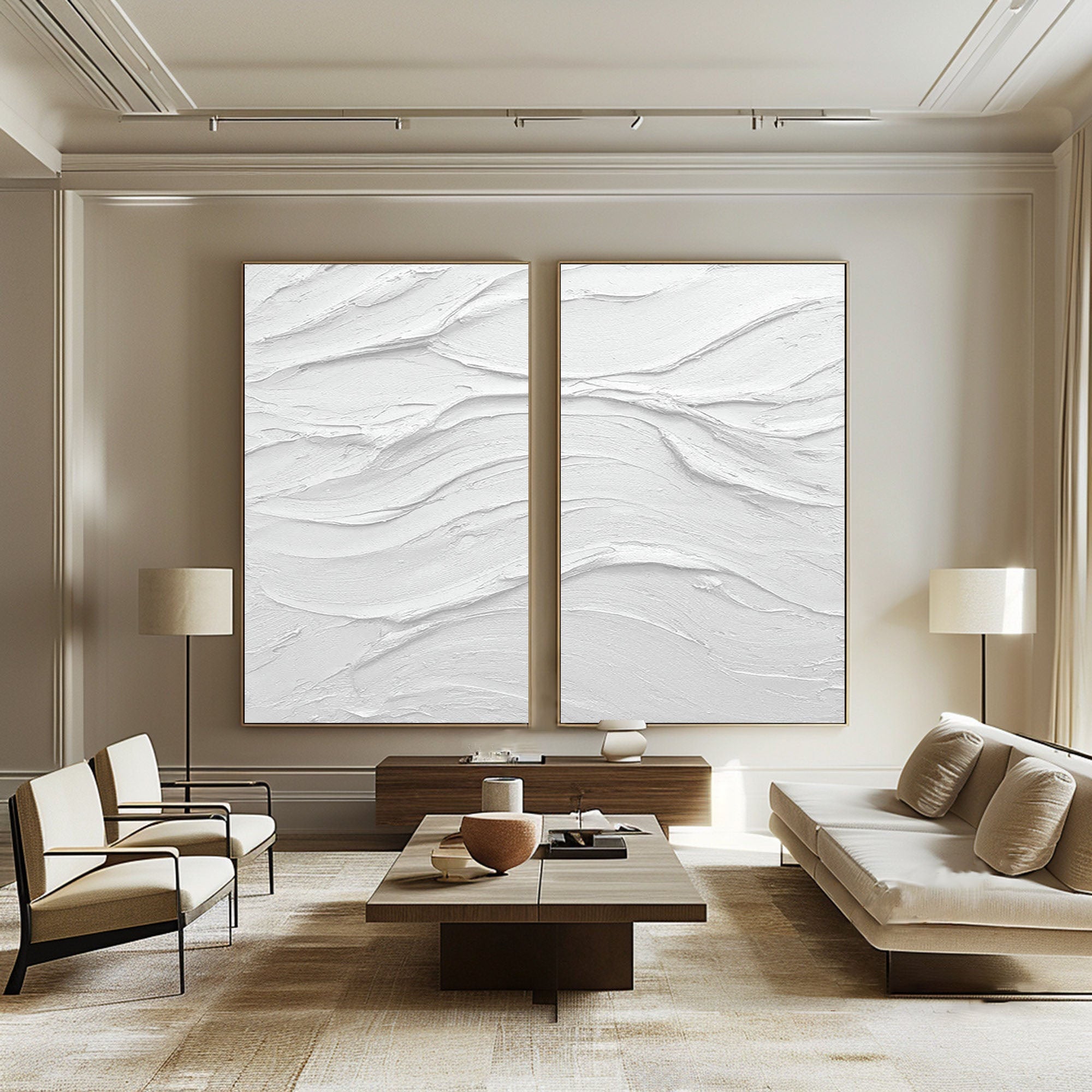 Waves of Serenity Diptych