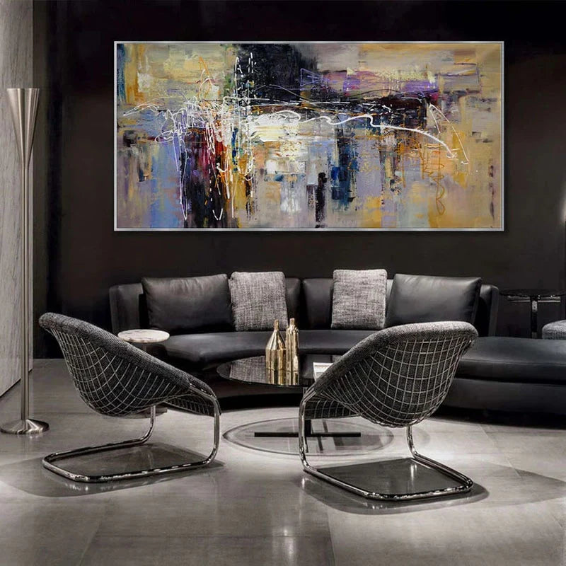 Asymmetrical Reflection: Abstract Balance