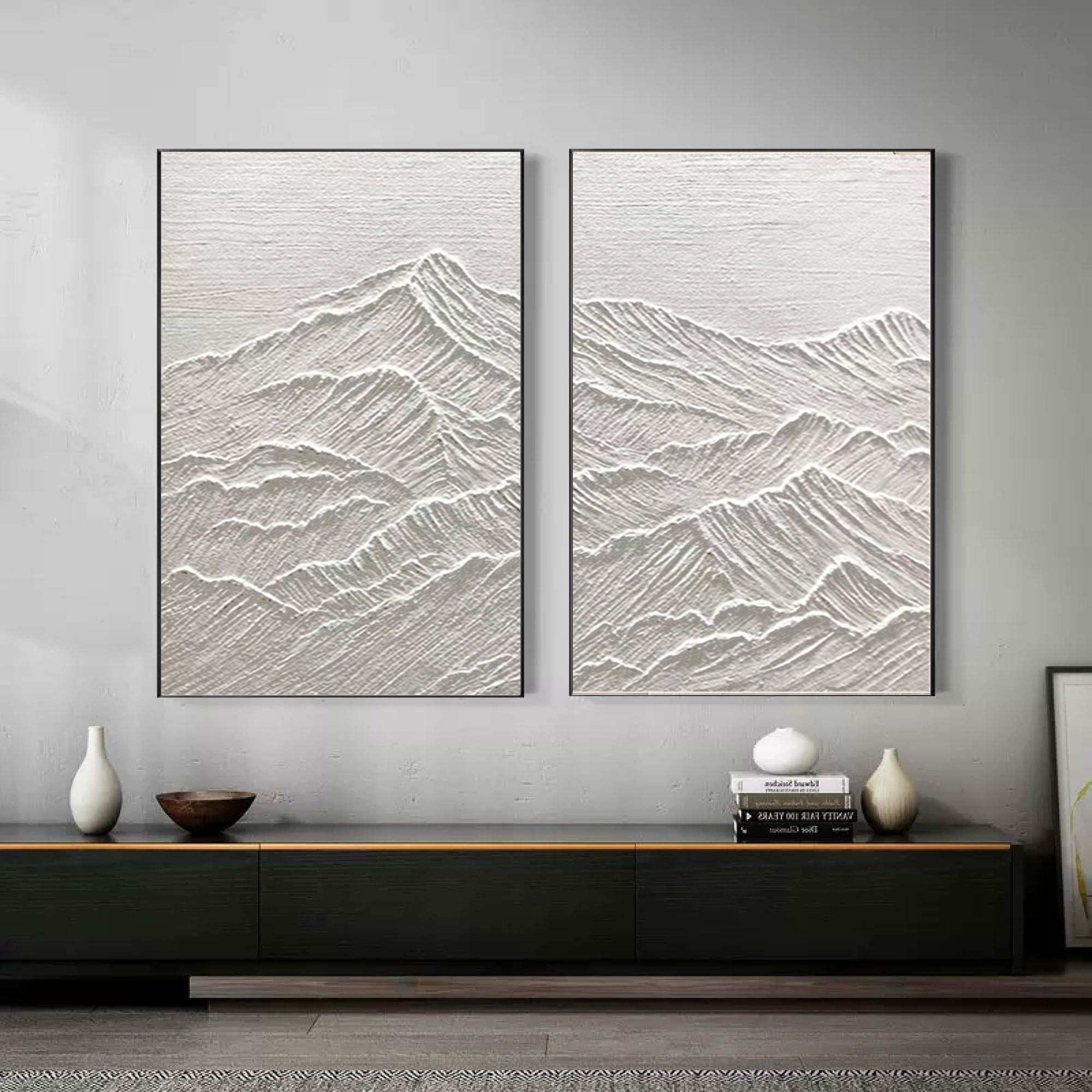 Monochrome Reflections SET OF 2