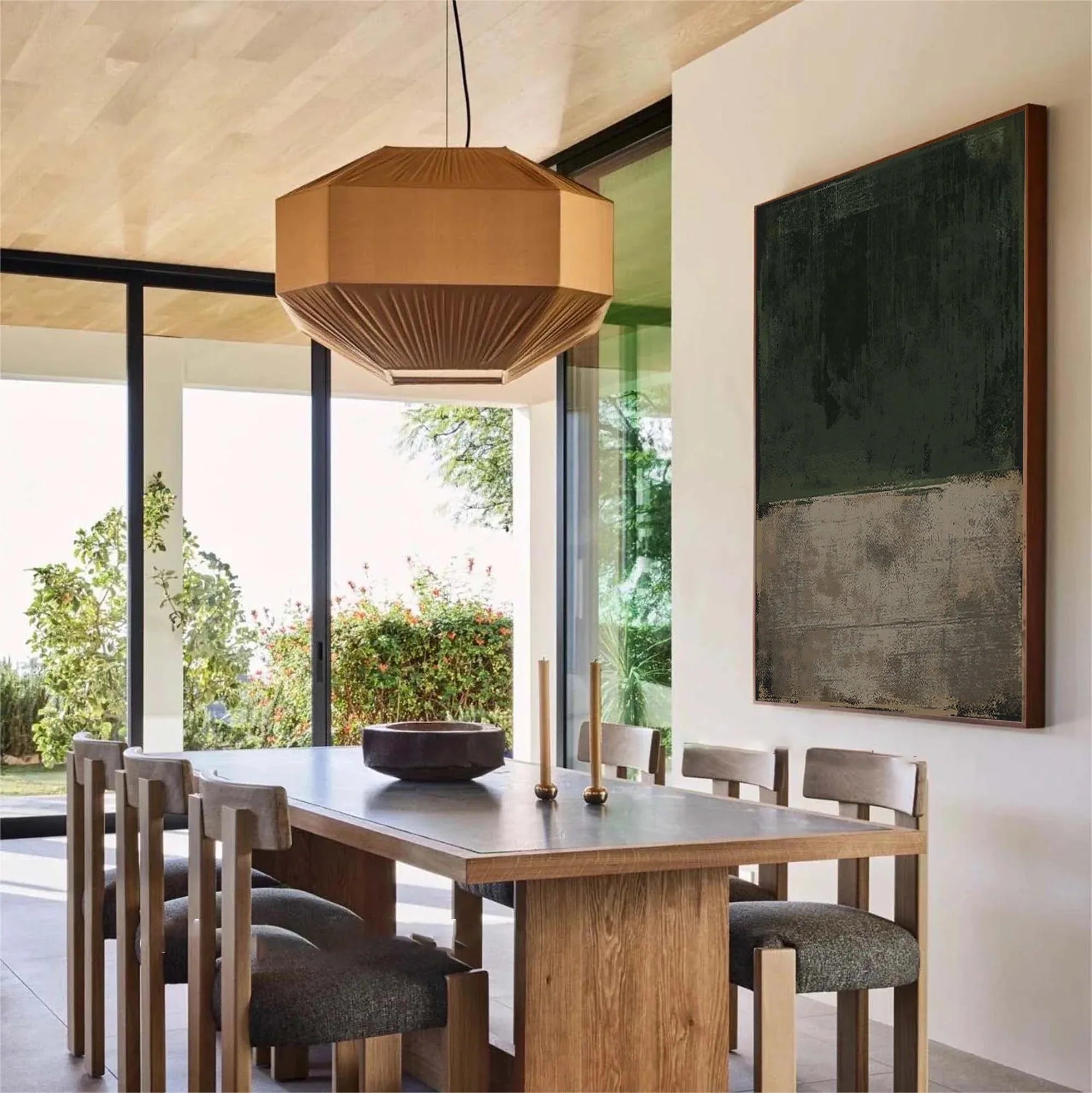 Echoes of Earth-Textured Abstract Minimalist Canvas - artextured