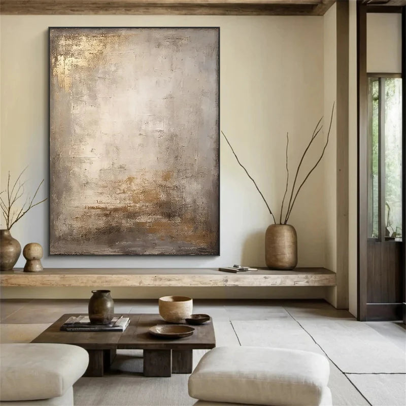 Ethereal Texture Abstract Oil Painting#AB0519059