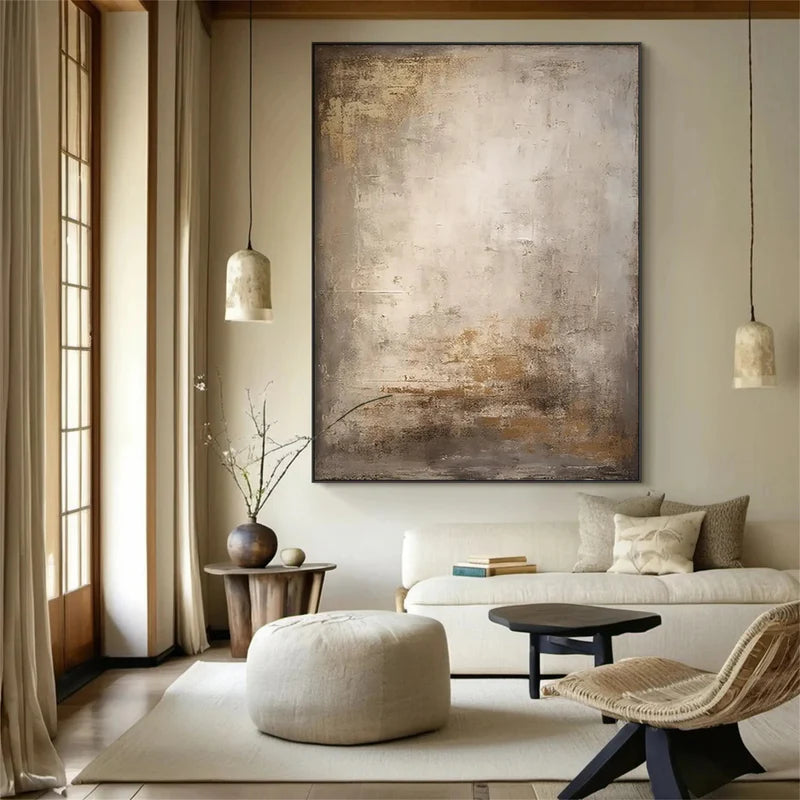 Ethereal Texture Abstract Oil Painting#AB0519059