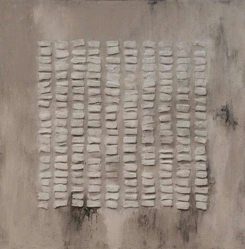 Abstract Grid Texture-Modern Textured Grid Wall Art - artextured