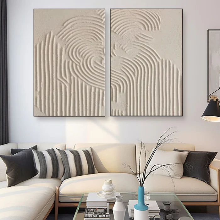Textured Symphony Diptych Set of 2