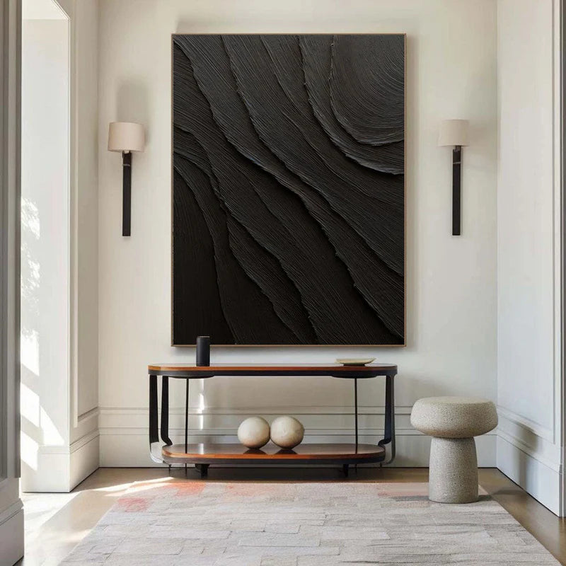Ripple Harmony - Textured Abstract Wall Art