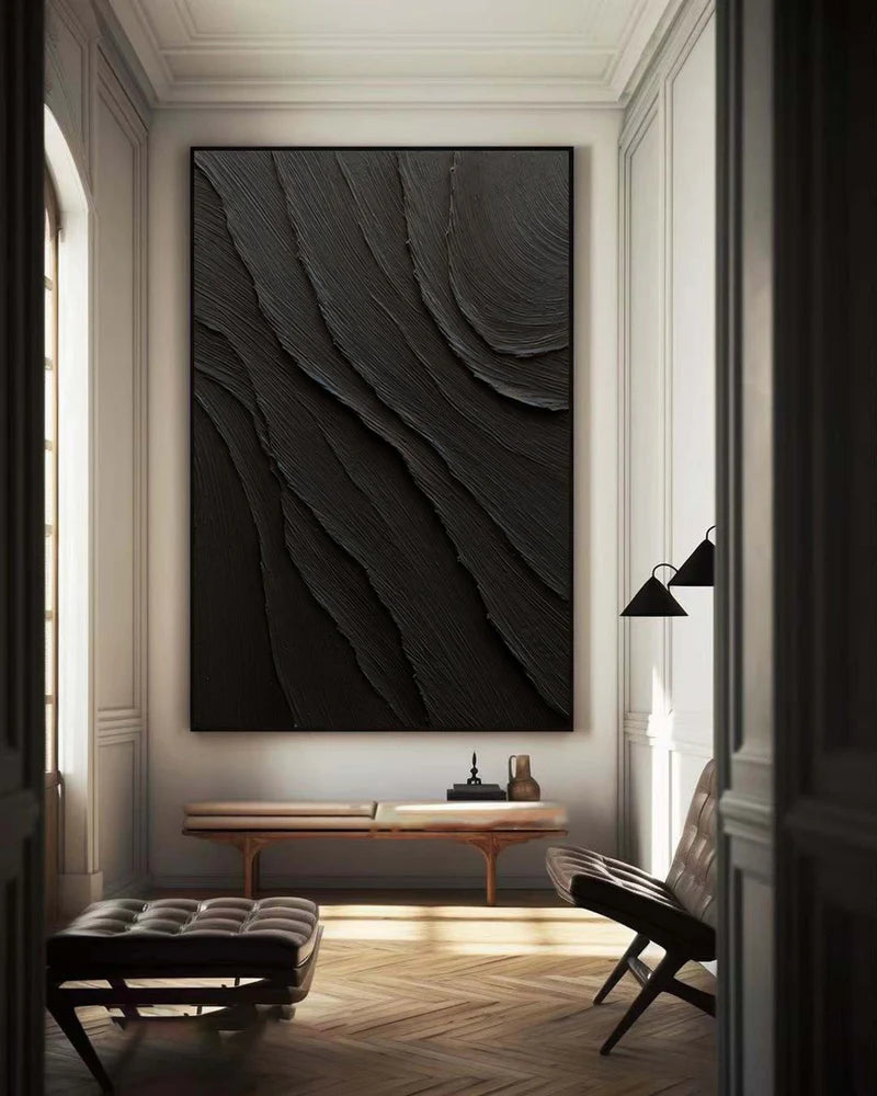 Ripple Harmony - Textured Abstract Wall Art