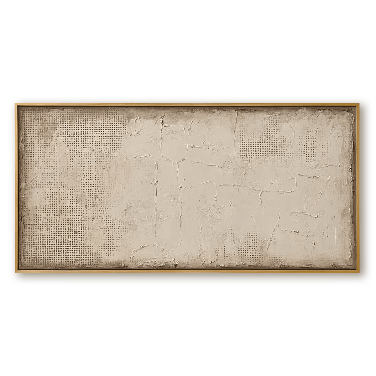 Quiet Imprint – Neutral Textured Abstract Wall Art#CI260475