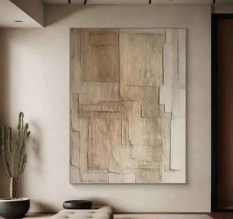 Layered Stone Abstraction