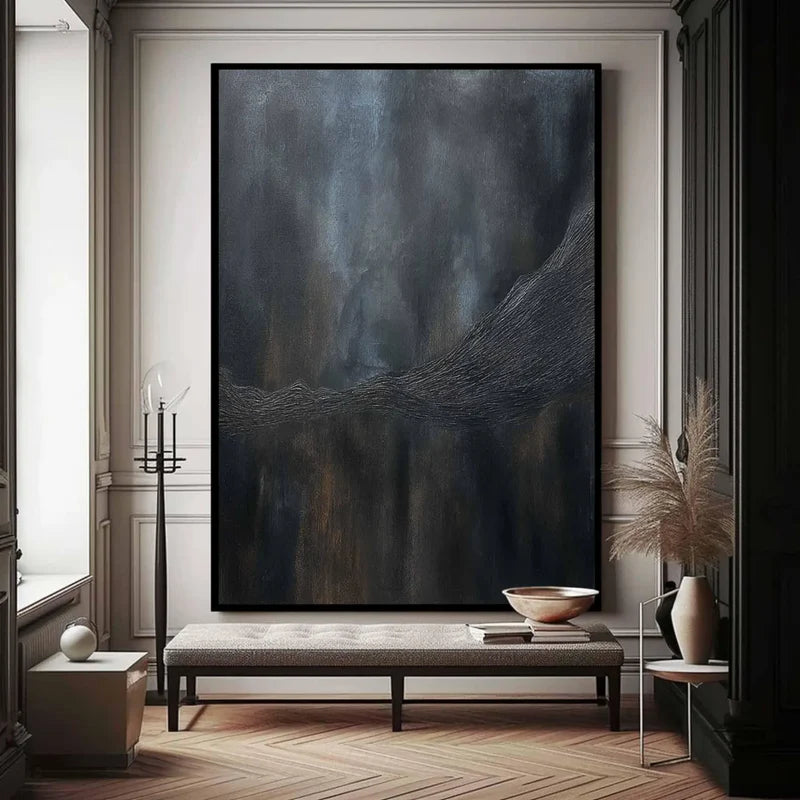 shadowed-horizon-dark-textured-abstract-wall-art-modern-canvas