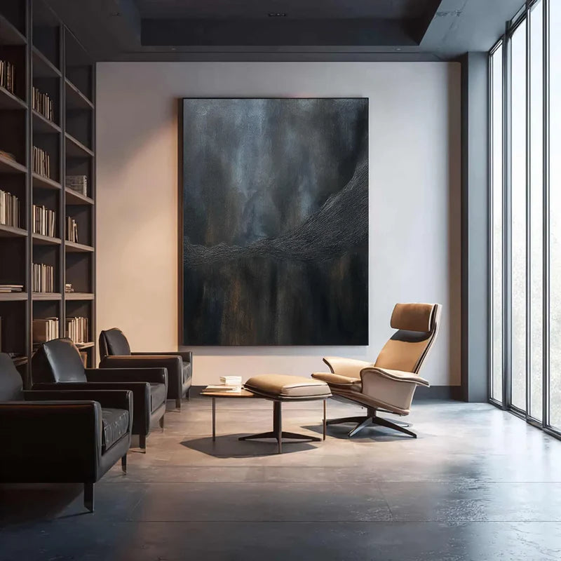 shadowed-horizon-dark-textured-abstract-wall-art-modern-canvas