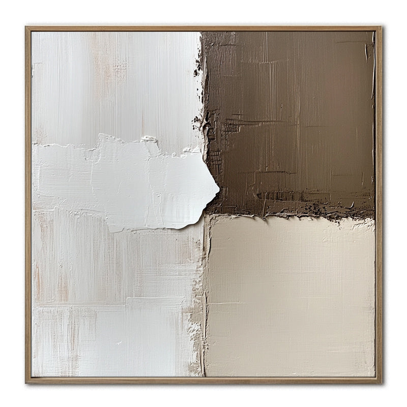 Muted Harmony: Textured Blocks