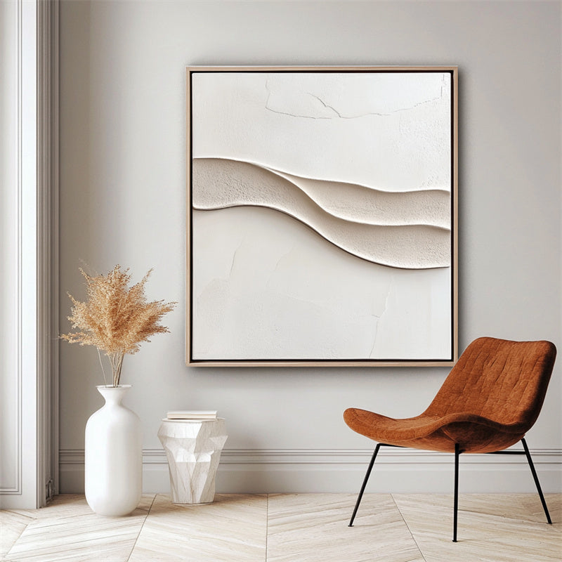 Serene Waves Abstract Art