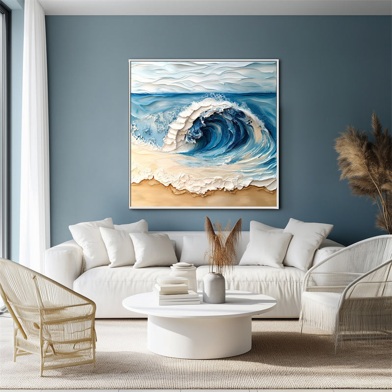 Ocean Crest Canvas Art