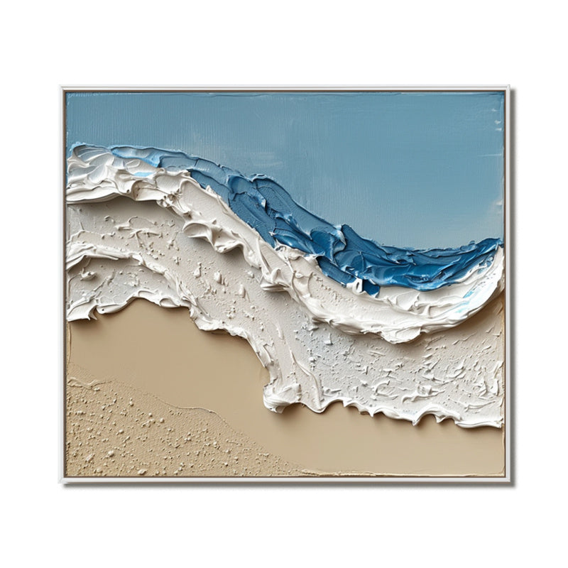 Coastal Breeze: Textured Waves