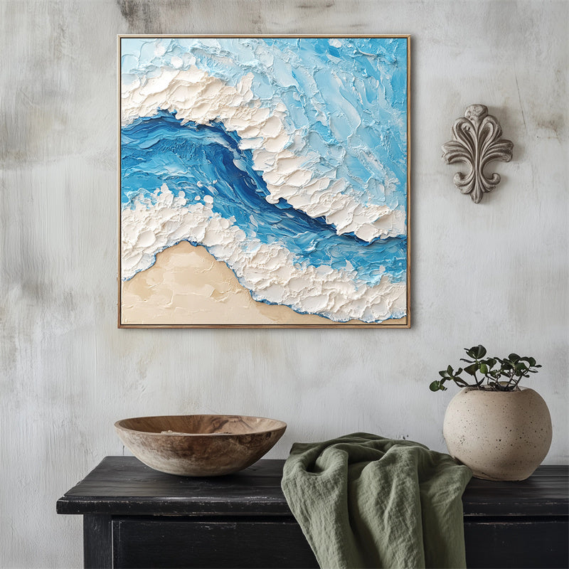 Ocean Wave: Textured Seascape