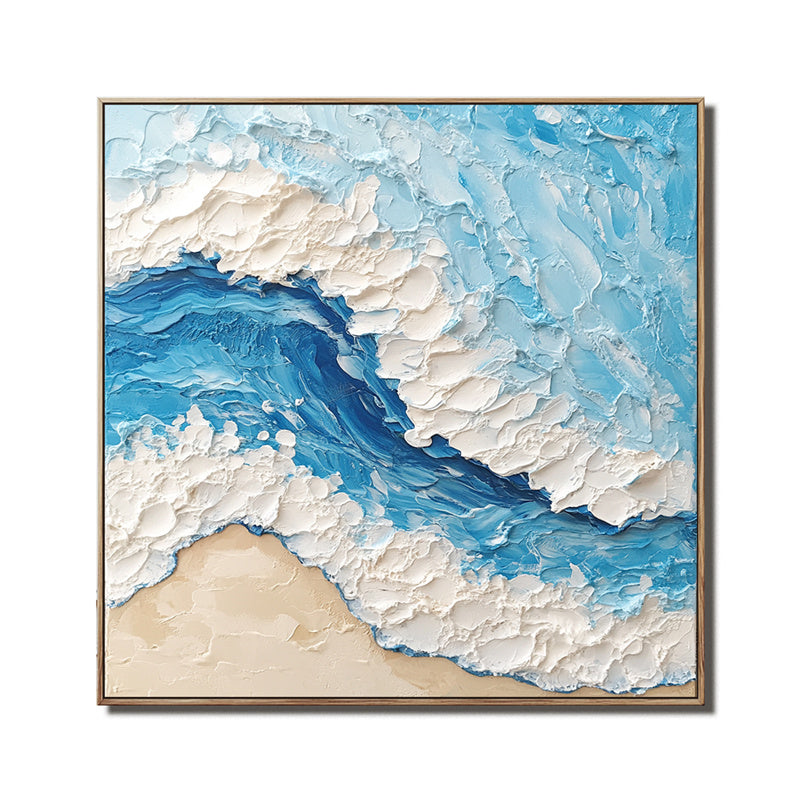 Ocean Wave: Textured Seascape