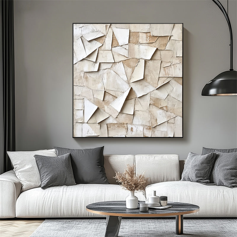 Fragmented Layers – Textured Art